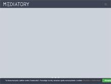 Tablet Screenshot of mediatory.pl